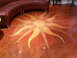 epoxy-sunburst-floor-Chicago