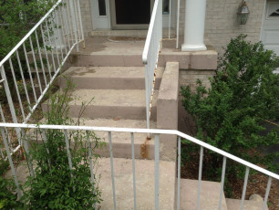 Epoxy Stairs Cover - Before